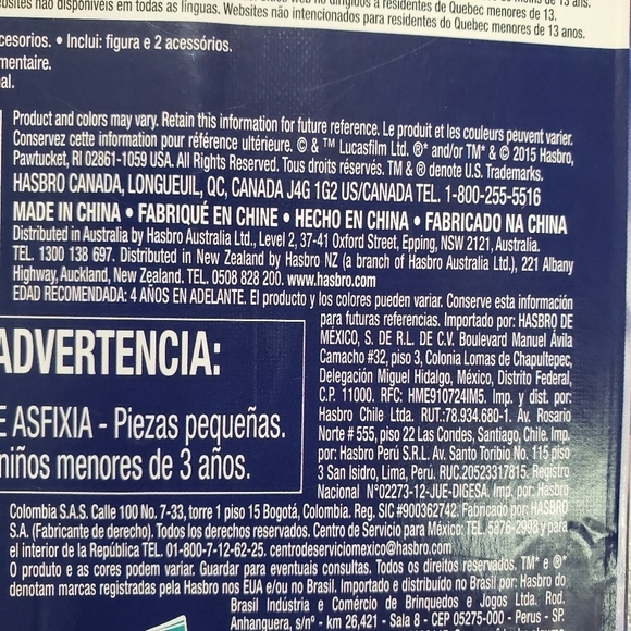 Star Wars The Force Awakens Poe Dameron Action Figure Sealed Disney Hasbro 2015 - Picture 6 of 12